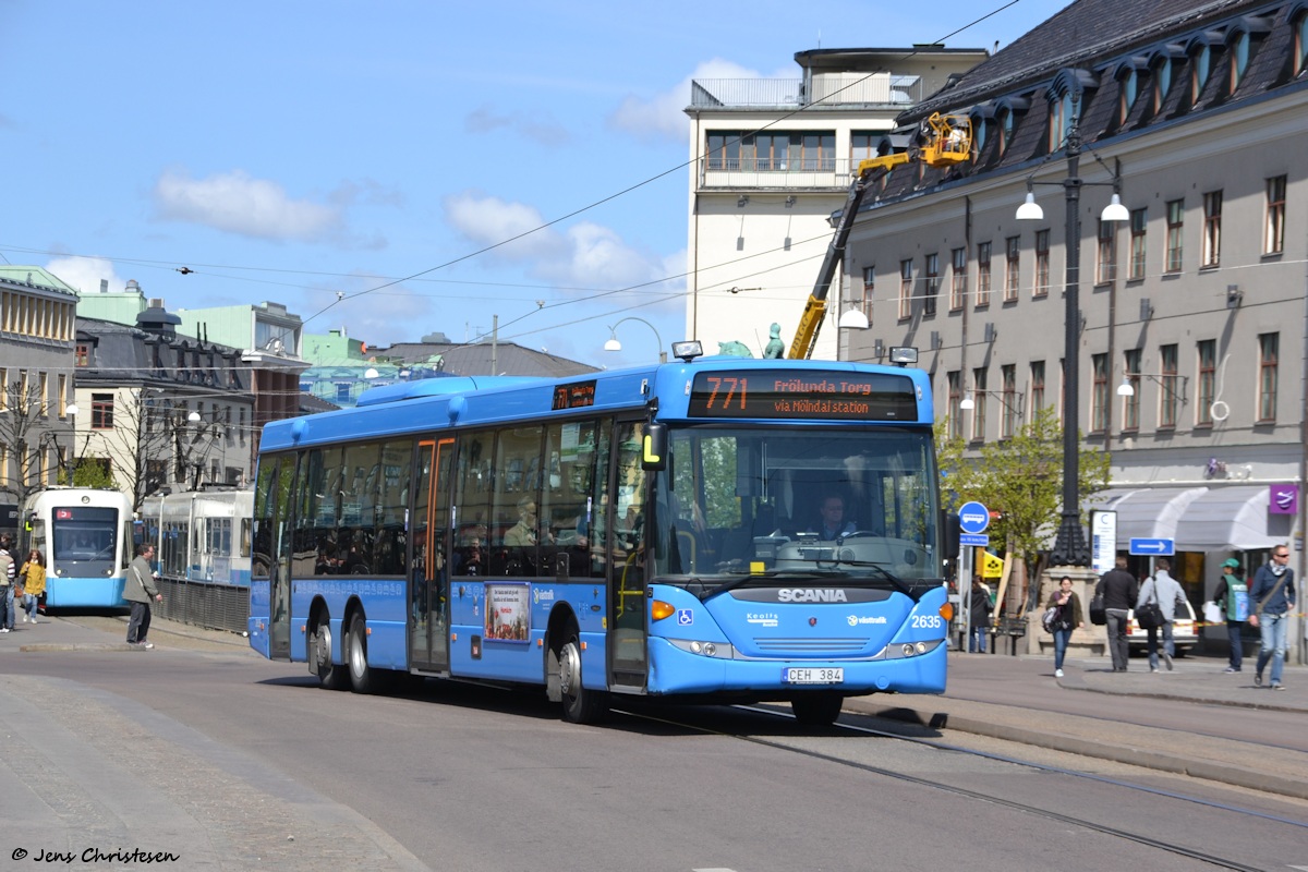 Gothenburg, Scania OmniLink CK320UB 6x2*4LB # 2635