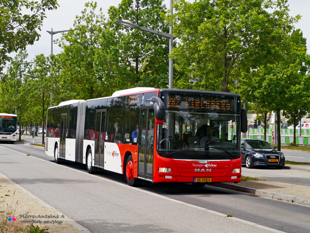 Luxembourg-ville, MAN A23 Lion's City G NG363 # 2063