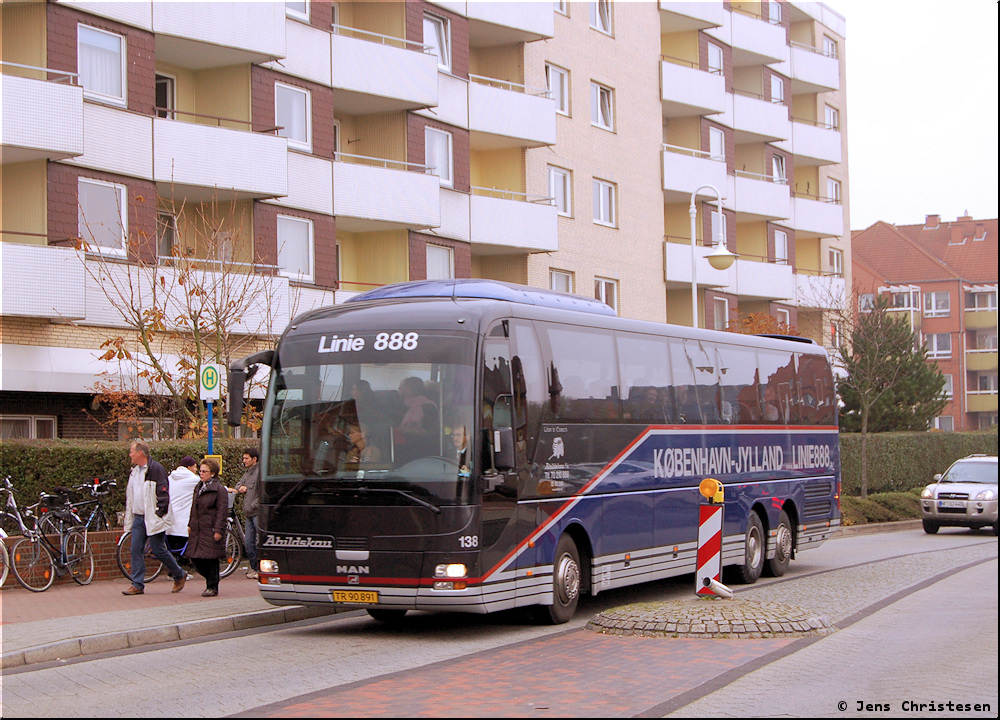 Aarhus, MAN R08 Lion's Top Coach RHC464 # 138