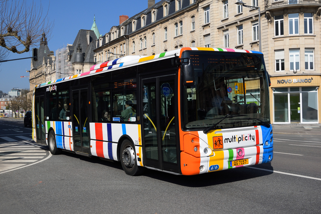 Luxembourg-ville, Irisbus Citelis 12M № 252
