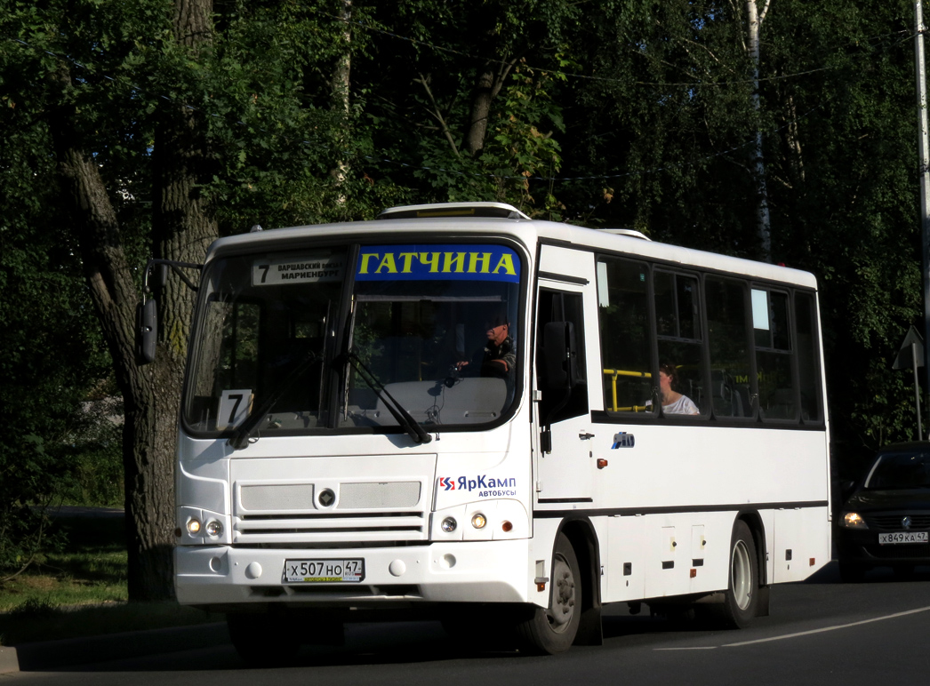 Gatchina, PAZ-320402-05 (32042E, 2R) nr. Х 507 НО 47