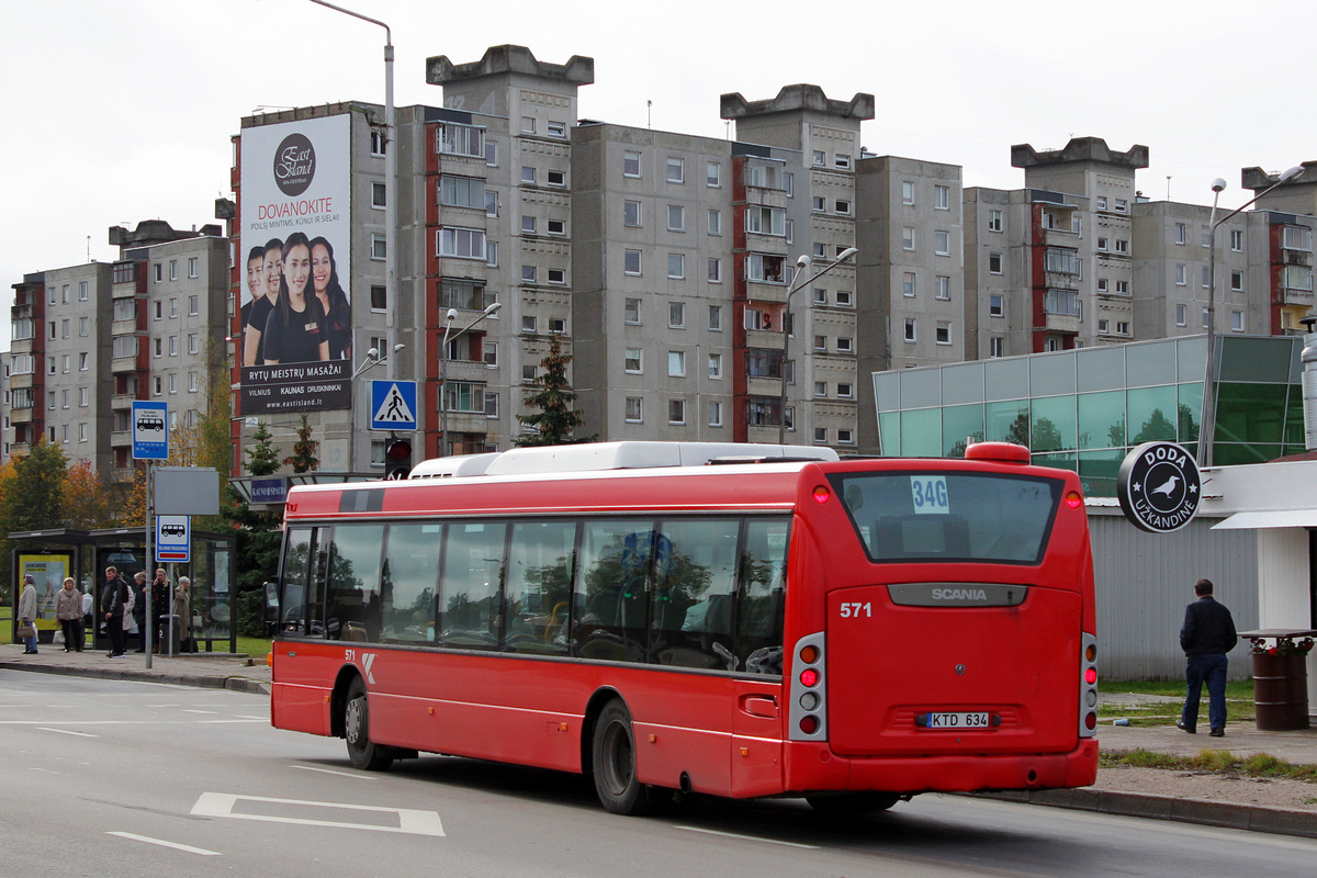 Kaunas, Scania OmniCity CN230UB 4x2EB č. 571