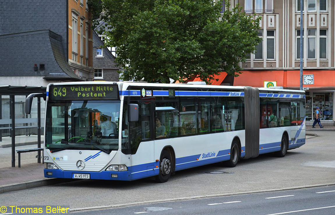 Wuppertal, Mercedes-Benz O530 Citaro G # 0273