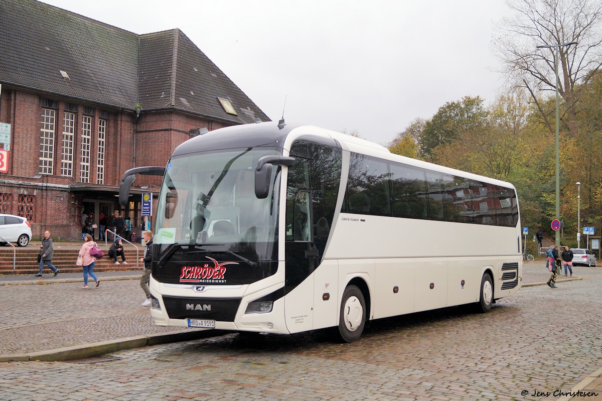 Rostock, MAN R10 Lion's Coach II C RHC464 № HRO-A 9191