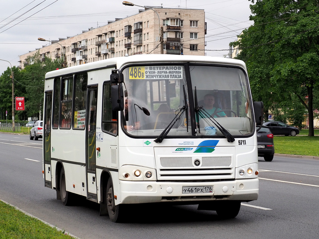 Saint Petersburg, ПАЗ-320302-11 (2M, 2T) č. 9711