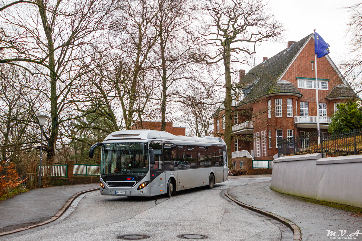 Hamburg, Volvo 7900 Hybrid # 1537