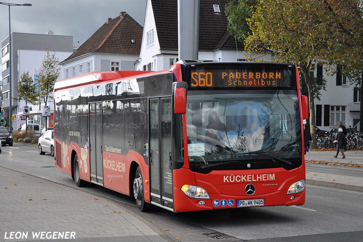 Paderborn, Mercedes-Benz Citaro C2 LE # PB-WK 9405