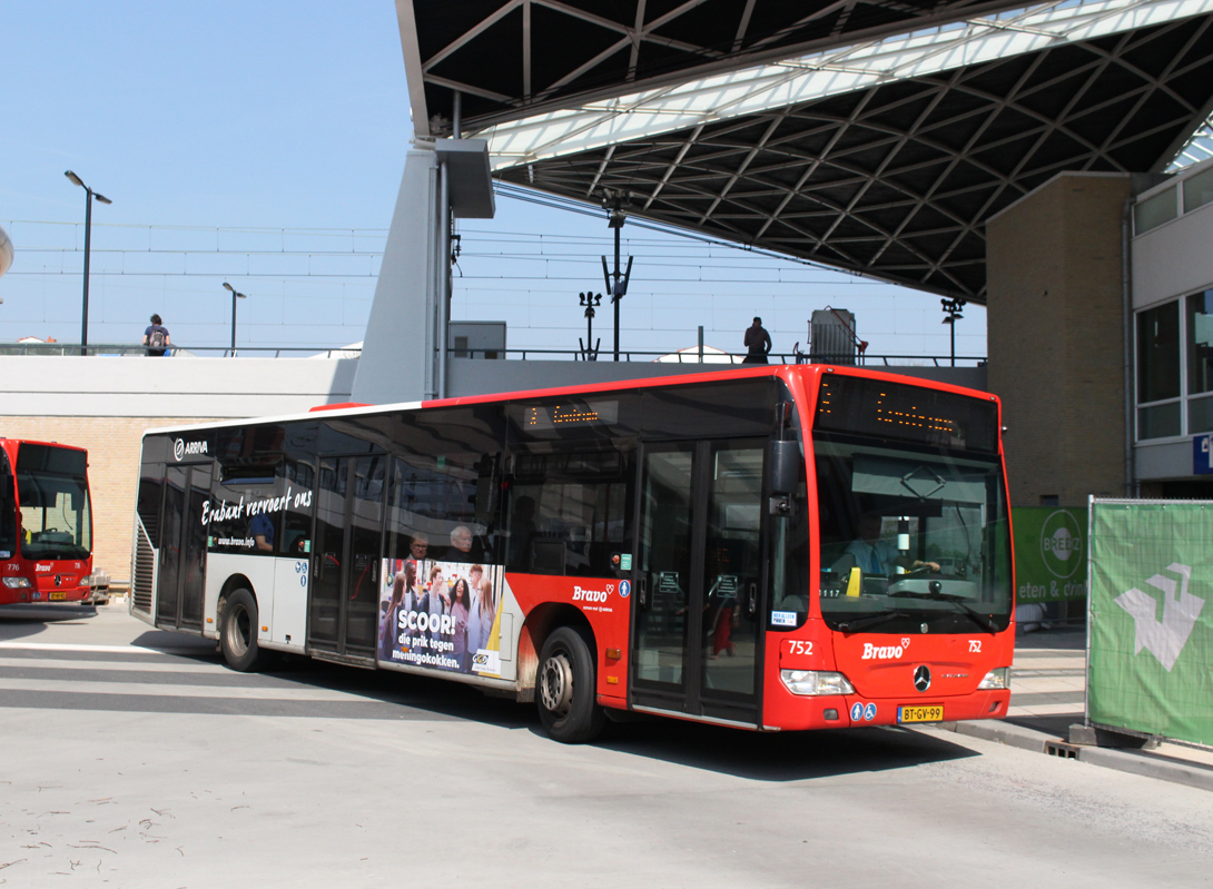 Tilburg, Mercedes-Benz O530 Citaro Facelift Nr. 752