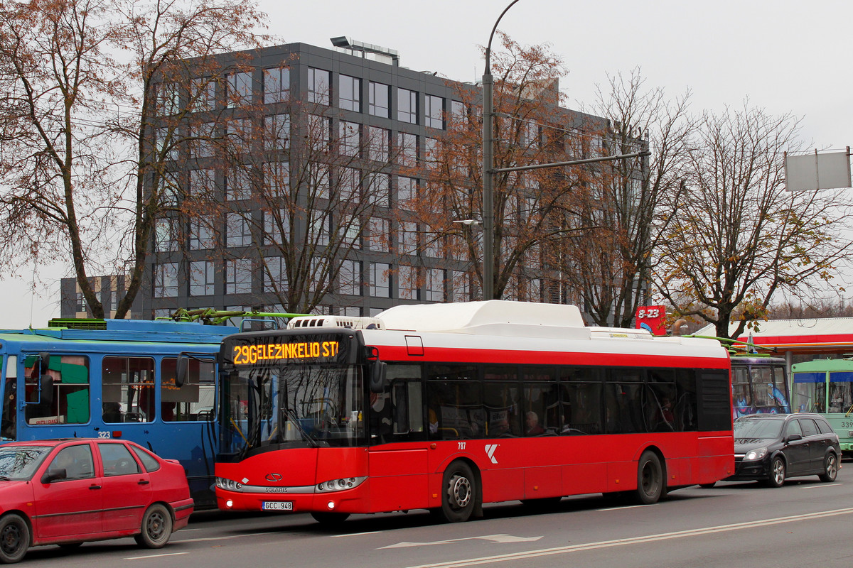Kaunas, Solaris Urbino III 12 CNG №: 787