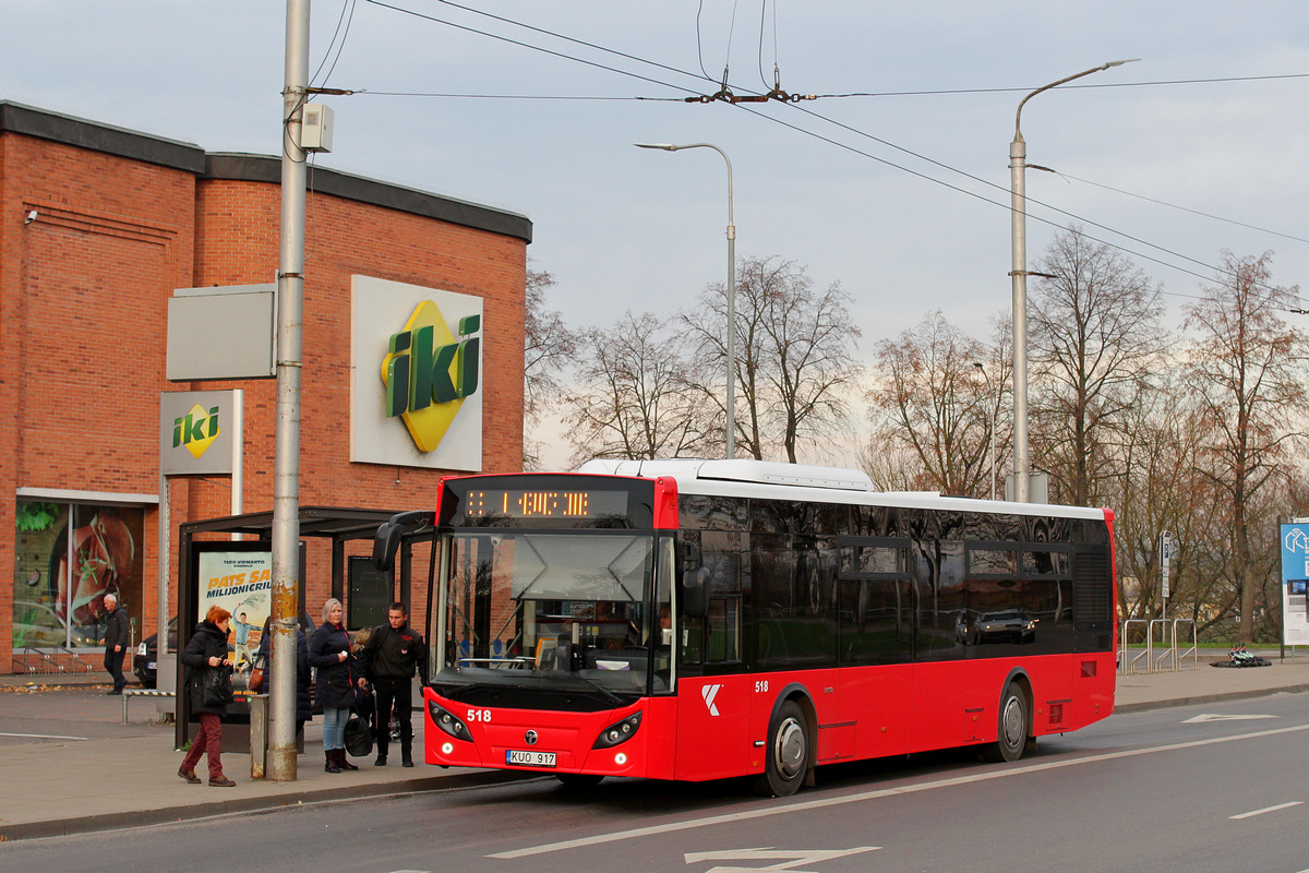 Kaunas, TEMSA Avenue LF 12 č. 518