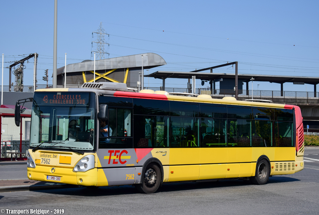 Charleroi, Irisbus Citelis 12M # 7562