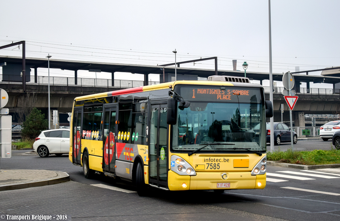 Шарлеруа, Irisbus Citelis 12M № 7585