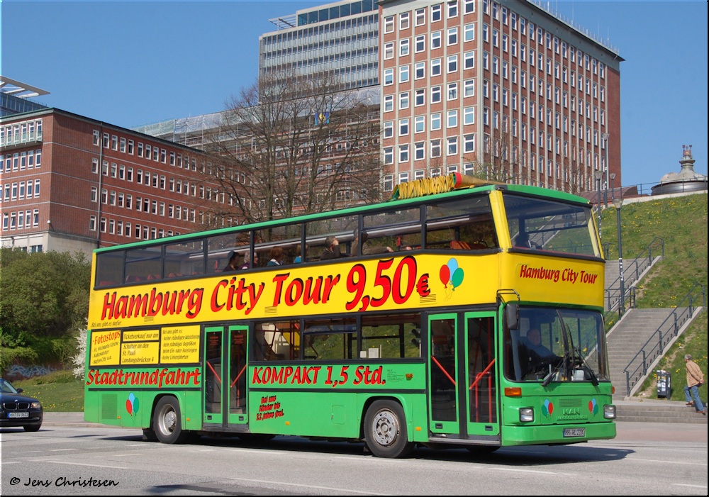 Hamburg, MAN 592 SD202 č. HH-WL 2200