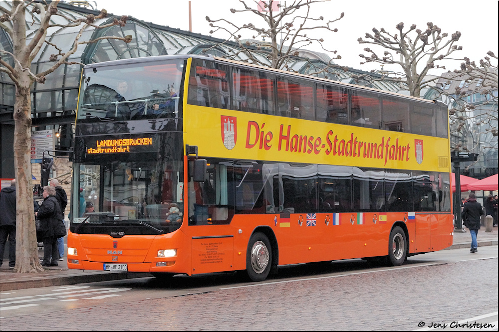 Hamburg, Burillo City-Cabrio Bus DD # HH-HE 3100