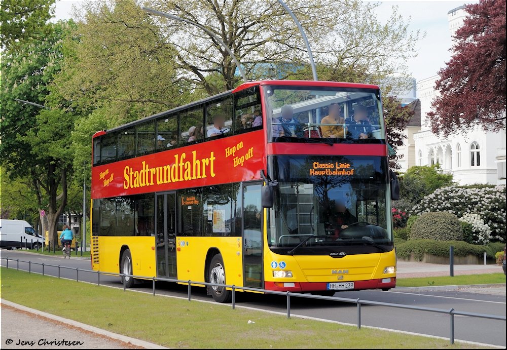 Hamburg, Burillo City-Cabrio Bus DD č. HH-HH 239