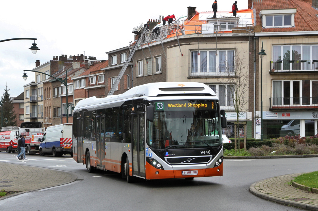 Brussels, Volvo 7900 Hybrid # 9446