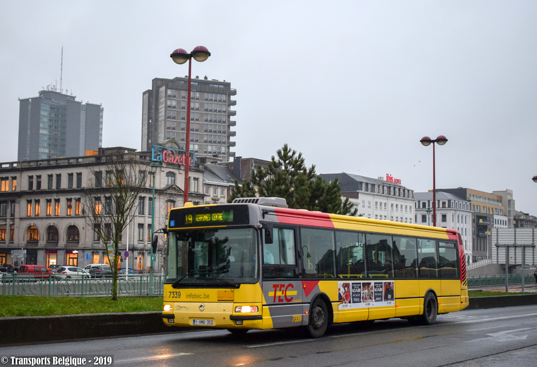 Шарлеруа, Irisbus Agora S № 7339