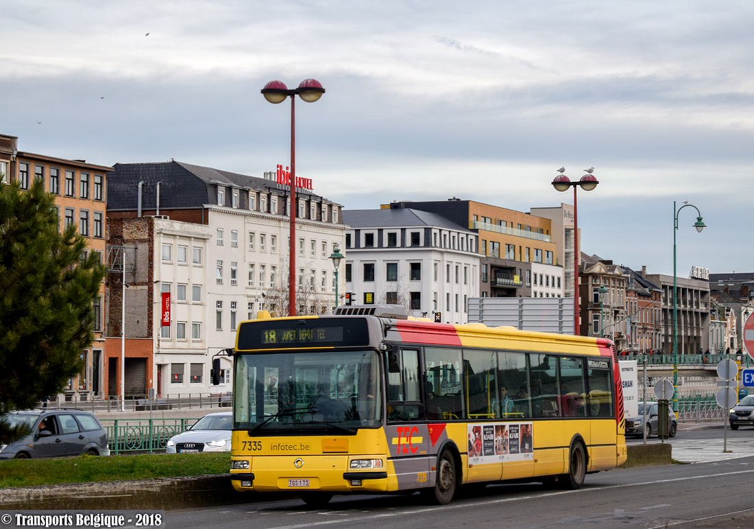 Charleroi, Irisbus Agora S # 7335