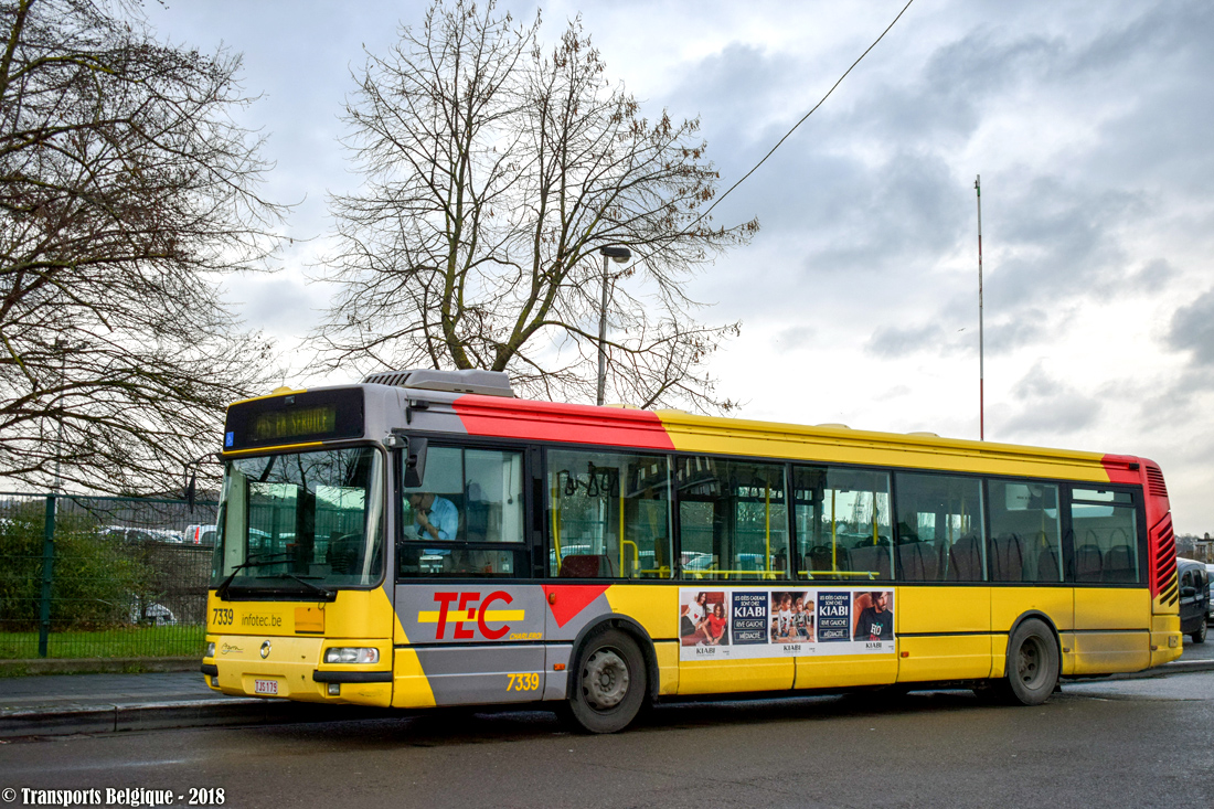 Charleroi, Irisbus Agora S № 7339