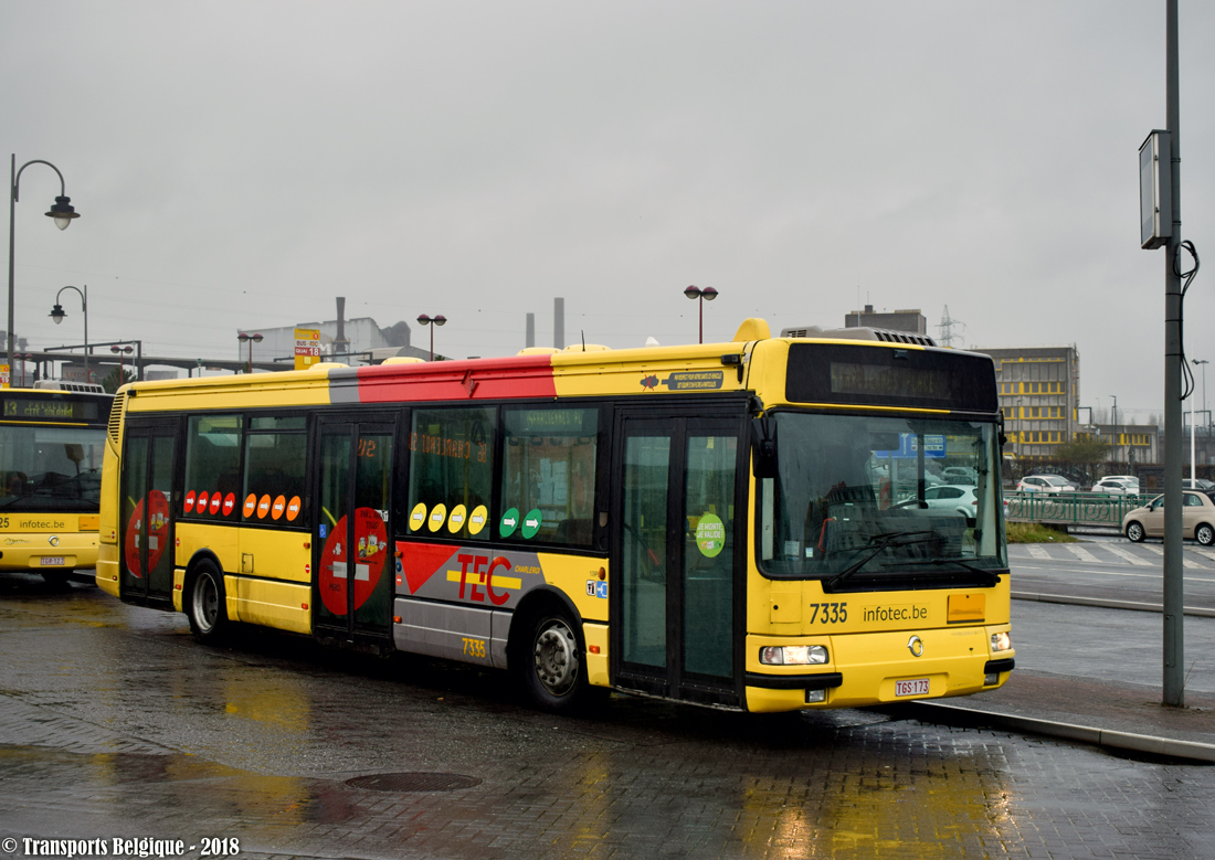 Шарлеруа, Irisbus Agora S № 7335