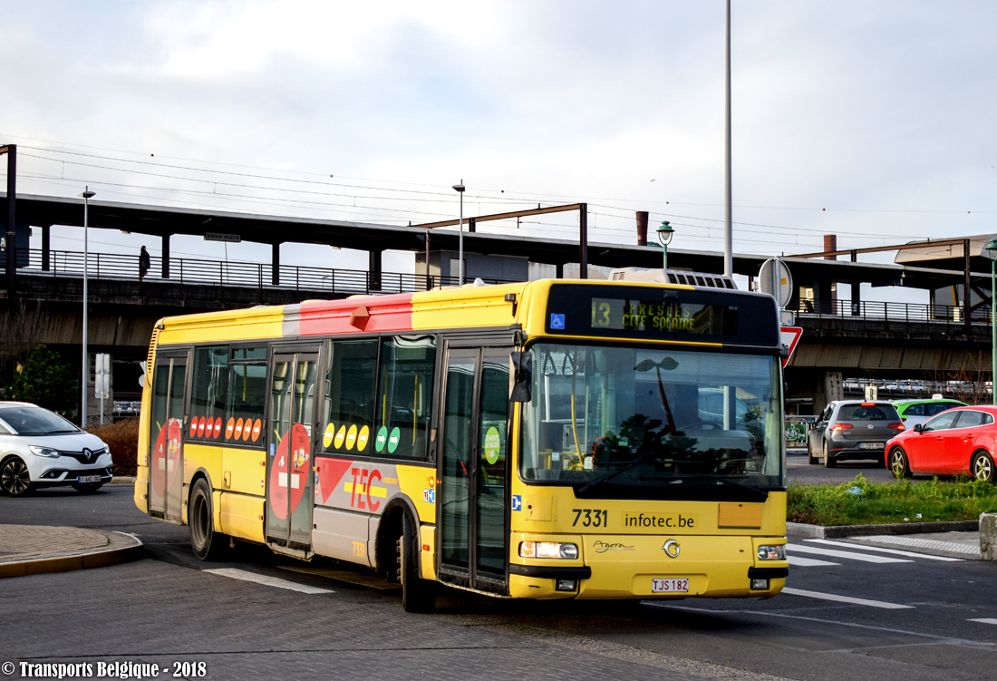 Charleroi, Irisbus Agora S №: 7331