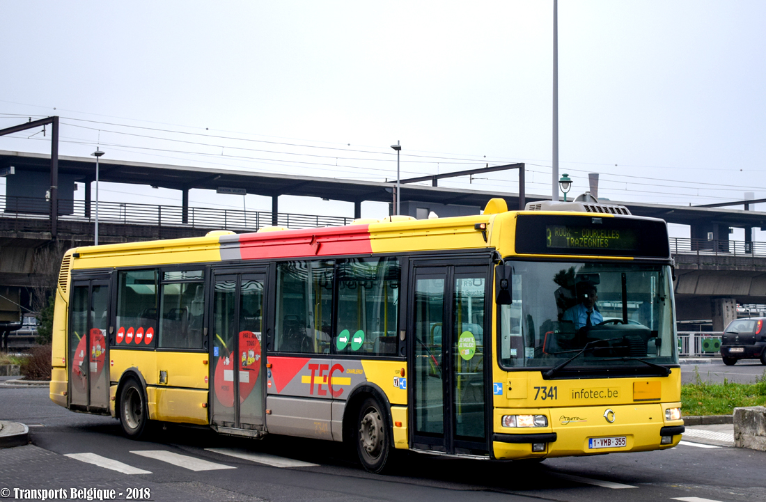 Charleroi, Irisbus Agora S # 7341