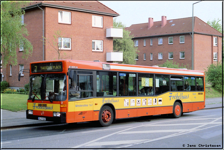 Flensburg, Mercedes-Benz O405N2 No. 2