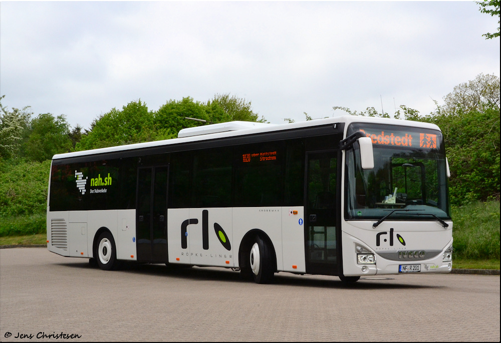 Husum (Nordfriesland), IVECO Crossway LE Line 12M # NF-R 201