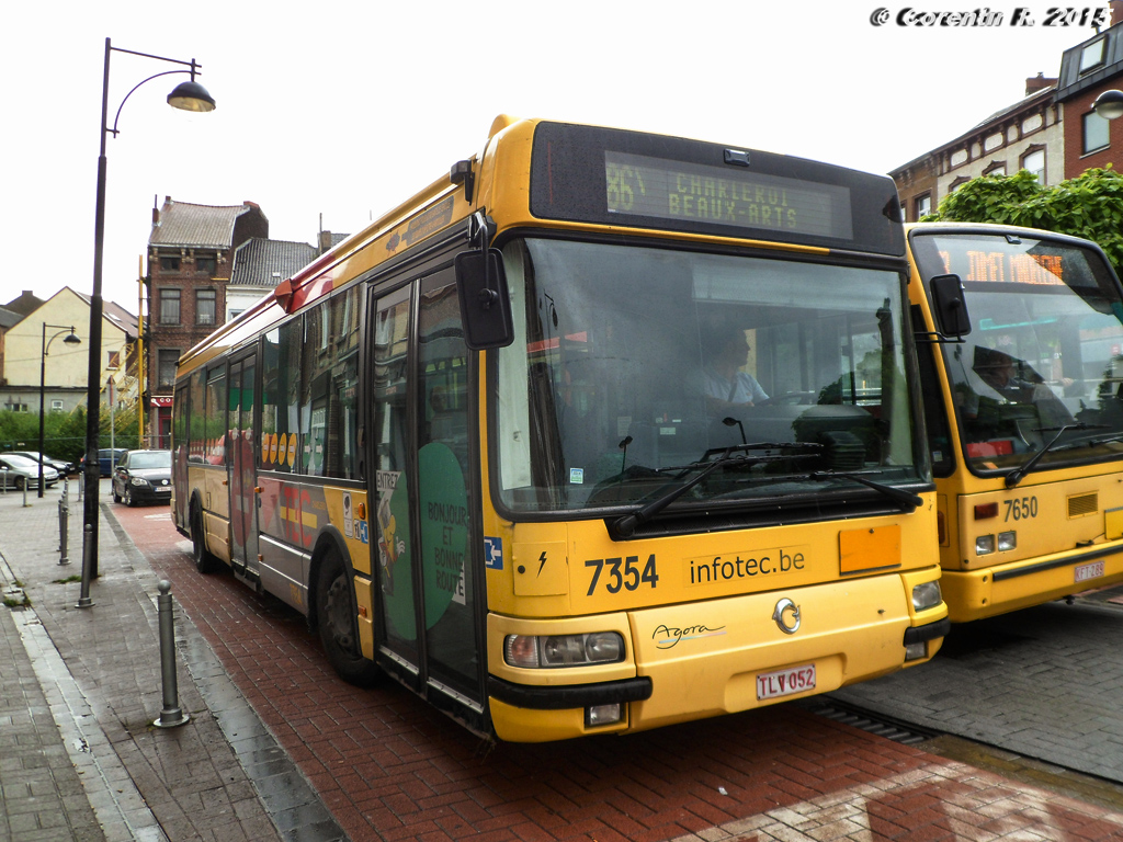 Charleroi, Irisbus Agora S # 7354
