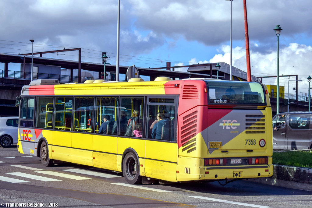Charleroi, Irisbus Agora S č. 7358