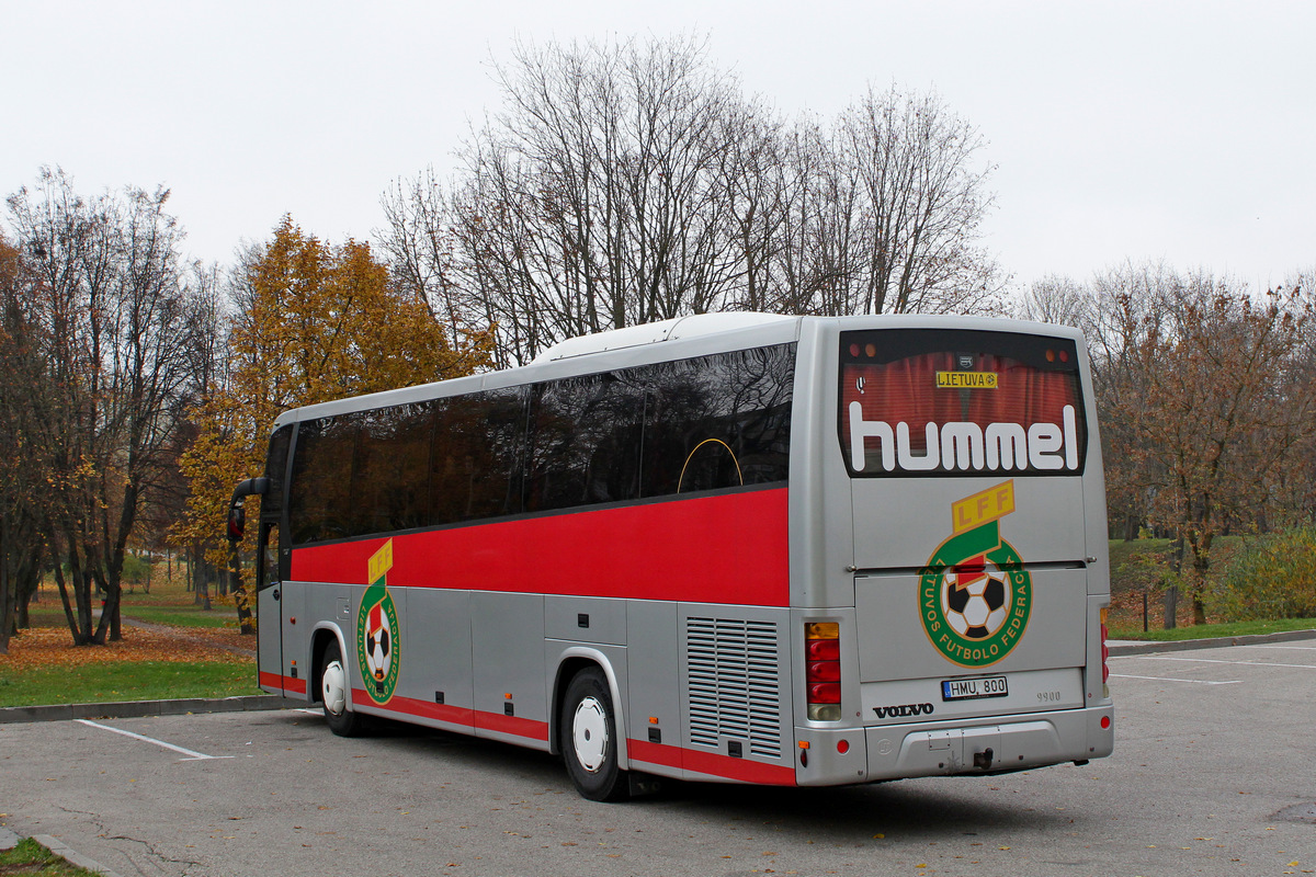 Vilnius, Volvo 9900 №: HMU 800