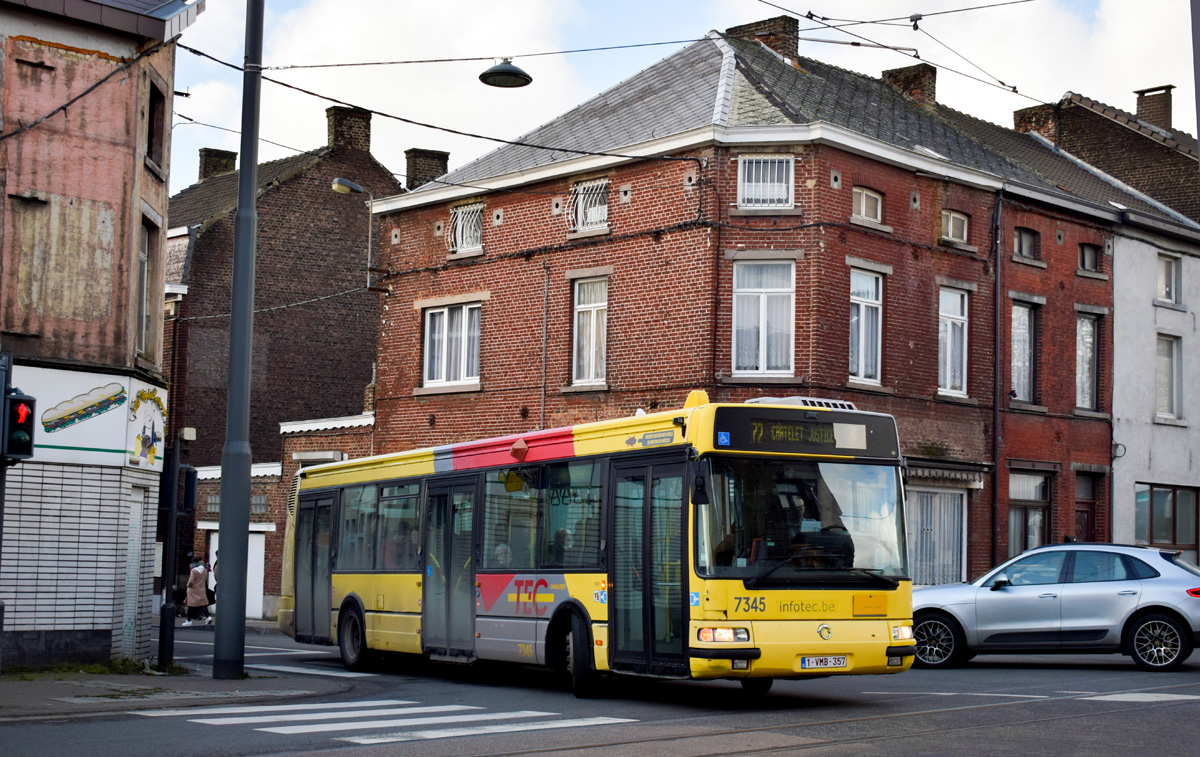 Charleroi, Irisbus Agora S # 7345