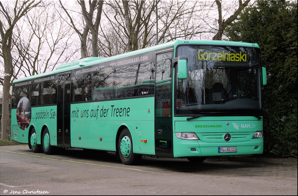 Flensburg, Mercedes-Benz O550 Integro L # FL-AG 110