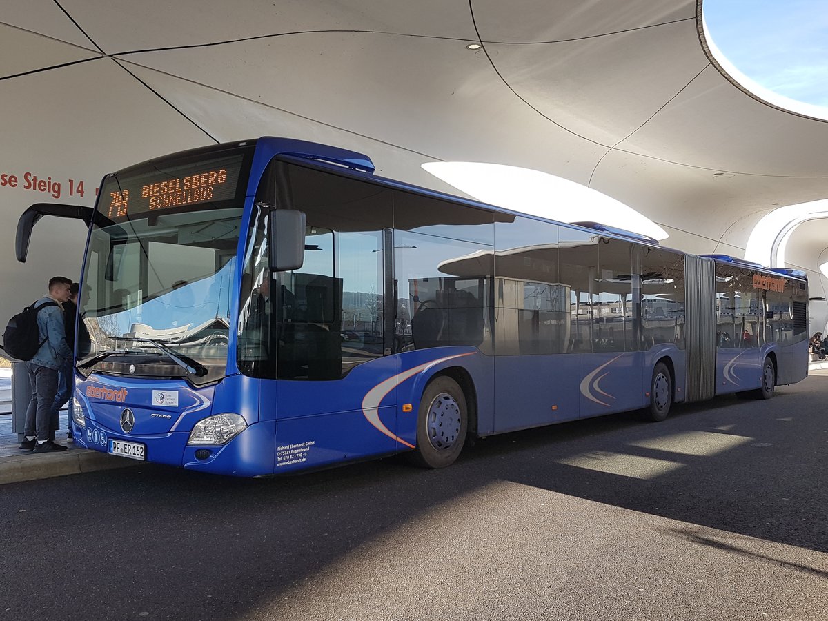 Pforzheim, Mercedes-Benz Citaro C2 G # PF-ER 162