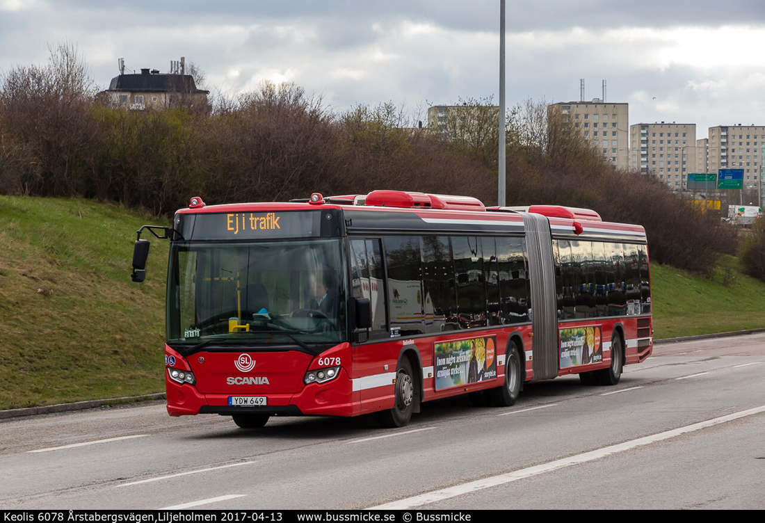 Стокгольм, Scania Citywide LEA № 6078