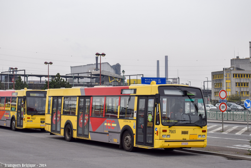 Шарлеруа, Van Hool A500/2 № 7665