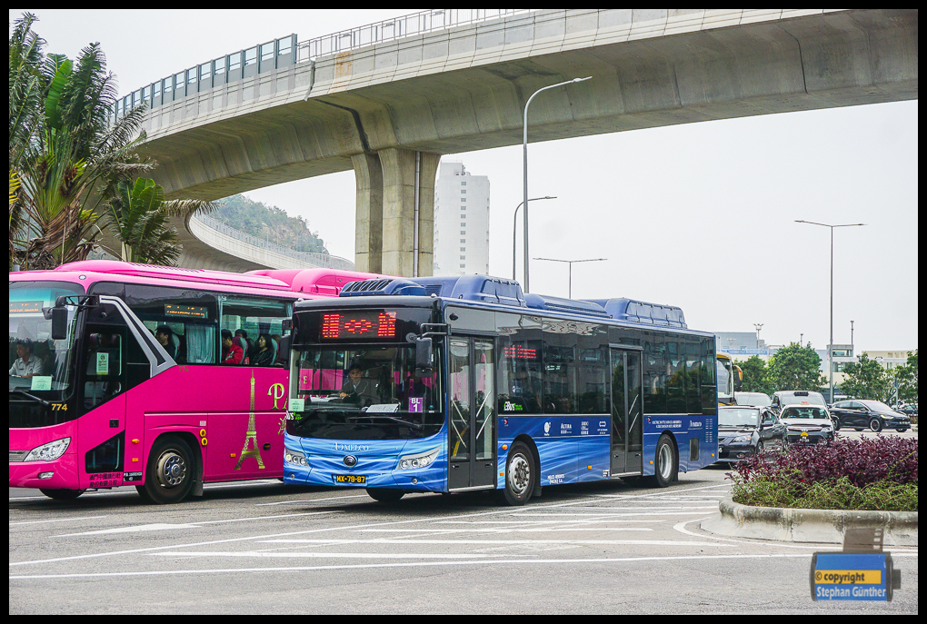 Macau, Yutong ZK6105BEVG č. MX-79-87