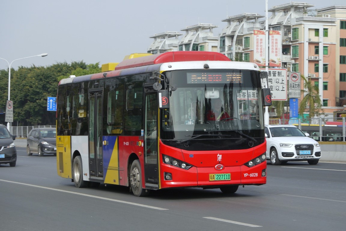 Гуанчжоу, GAC-BYD GZ6850HZEV (K7G) № YP-6028