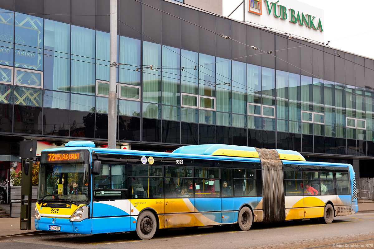 Košice, Irisbus Citelis 18M CNG # 3329