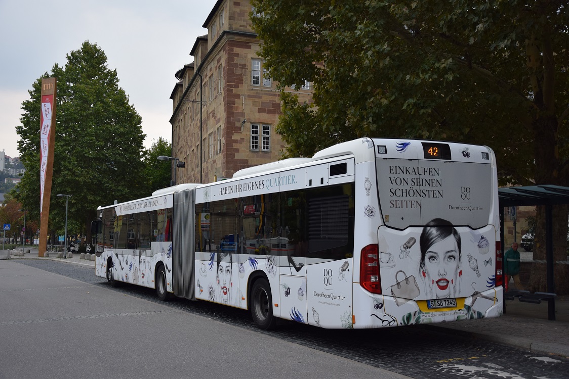 Stuttgart, Mercedes-Benz Citaro C2 G # 7245