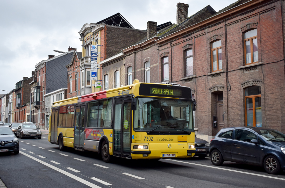 Charleroi, Irisbus Agora S # 7302