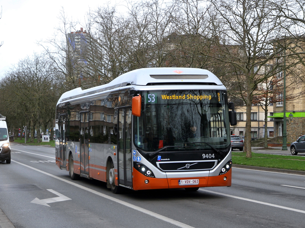 Bryssel, Volvo 7900 Hybrid # 9404