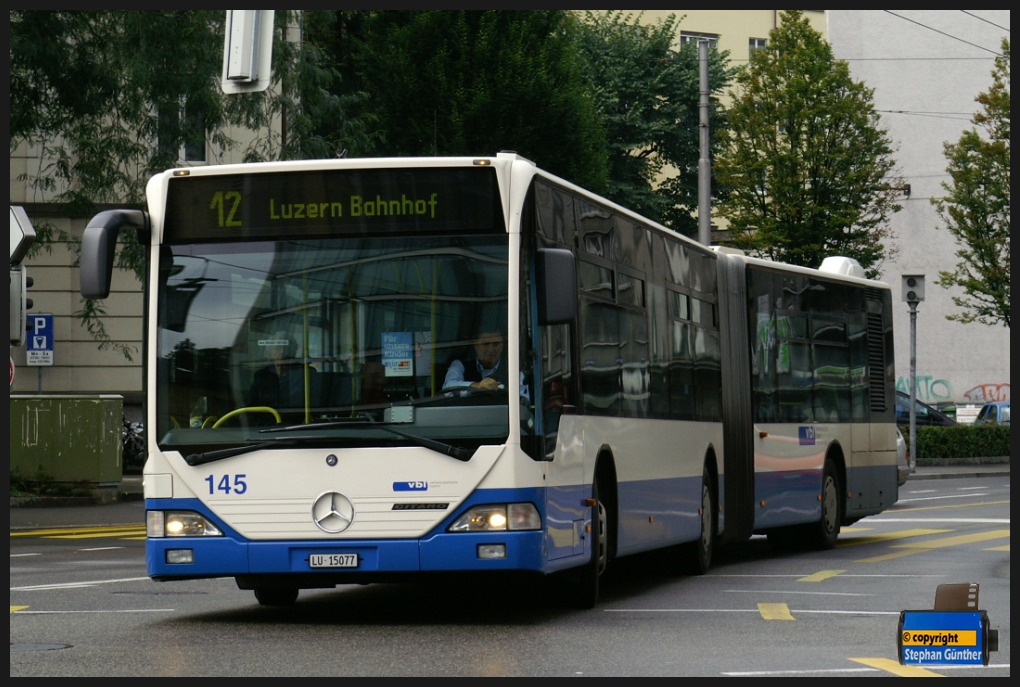 Lucerne, Mercedes-Benz O530 Citaro G # 145