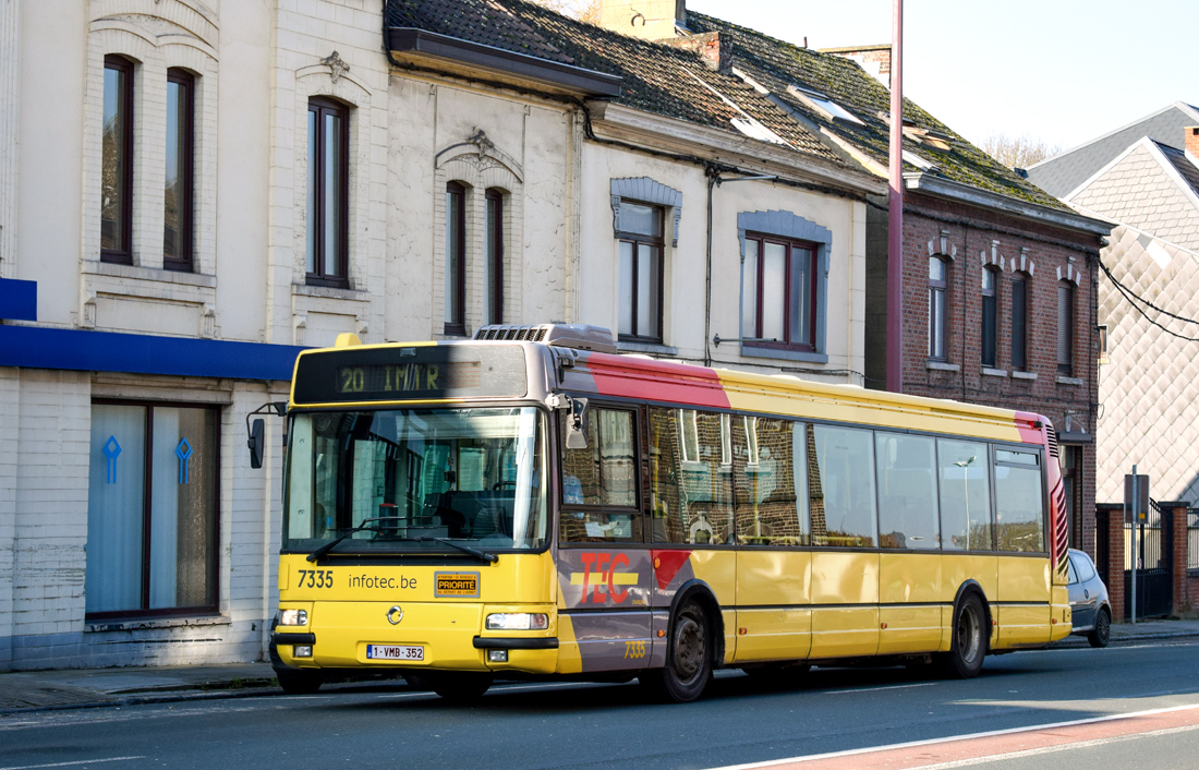 Charleroi, Irisbus Agora S # 7335
