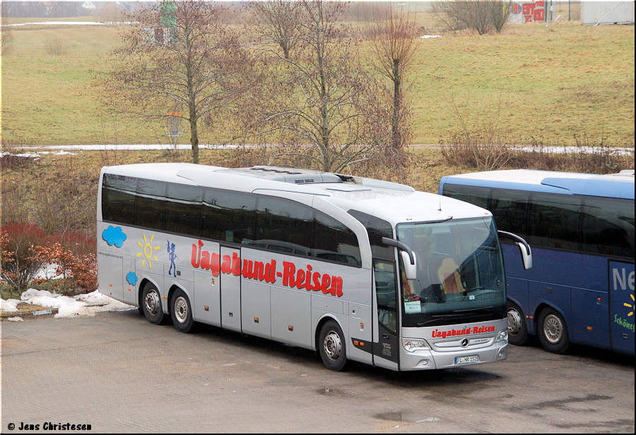 Flensburg, Mercedes-Benz O580 Travego I 16RHD M # FL-NR 152