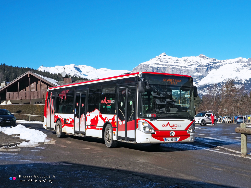 Chamonix-Mont-Blanc, Irisbus Citelis 12M # 40