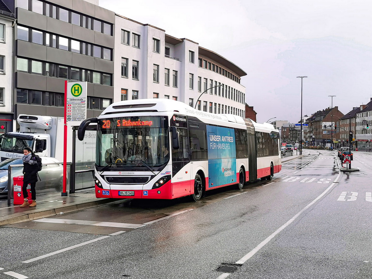 Гамбург, Volvo 7900A Hybrid № 7480