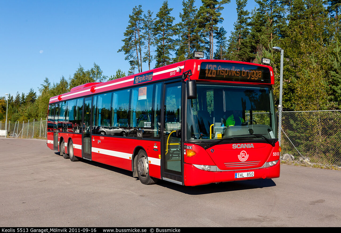 Stockholm, Scania OmniLink CK270UB 6x2*4LB # 5513