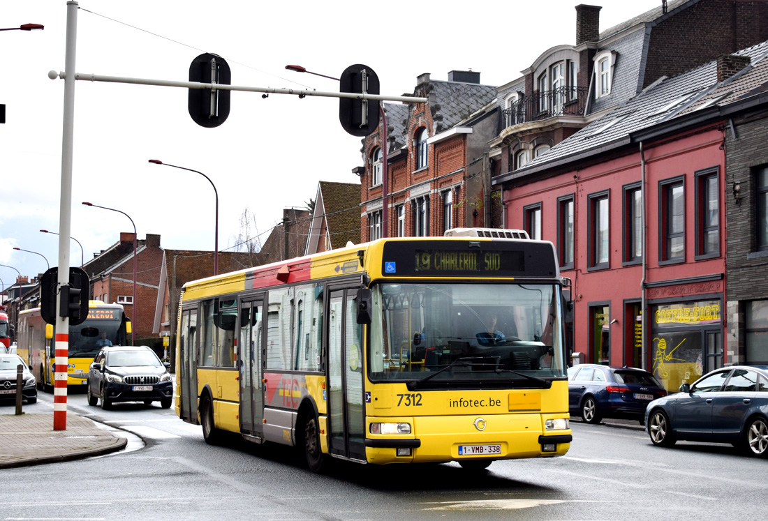 Charleroi, Irisbus Agora S № 7312