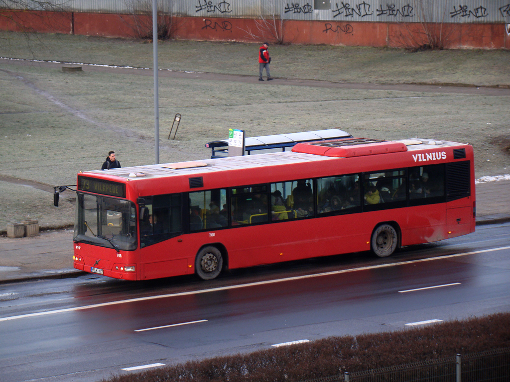 Вильнюс, Volvo 7700 № 768